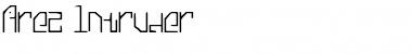 Download Area Intruder Font