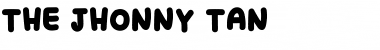 Download THE JHONNY TAN Regular Font
