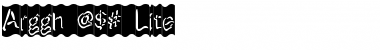 Download Arggh @$*#  Lite Font