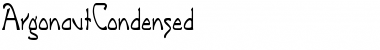 Download ArgonautCondensed Font