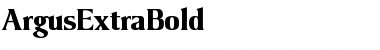 Download ArgusExtraBold Font
