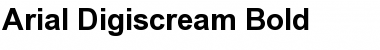 Download Arial Digiscream Font