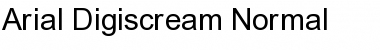 Download Arial Digiscream Font