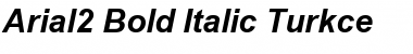 Download Arial2 Bold Italic Turkce Font
