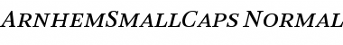 Download ArnhemSmallCaps Font