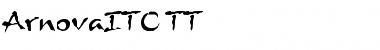 Download ArnovaITC TT Font