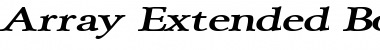 Download Array Extended Font