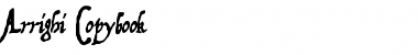 Download Arrighi Copybook Font