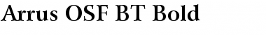 Download Arrus OSF BT Font