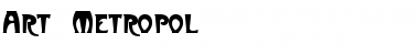 Download Art-Metropol Font Download Art-Metropol Font
