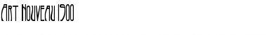 Download Art-Nouveau 1900 Font Download Art-Nouveau 1900 Font