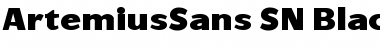 Download ArtemiusSans SN Black Font