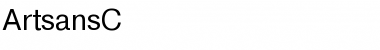 Download ArtsansC Font