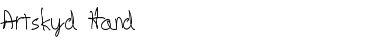 Download Artskyd Hand Font Download Artskyd Hand Font