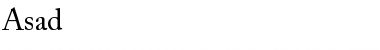 Download Asad Font Download Asad Font