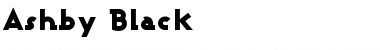 Download Ashby Black Font