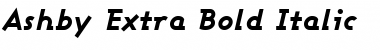 Download Ashby Extra Bold Font