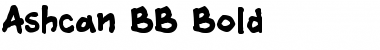 Download Ashcan BB Font
