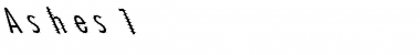 Download Ashes 1 Font