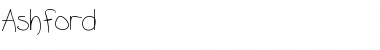 Download Ashford Font