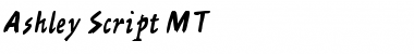 Download Ashley Script MT Font