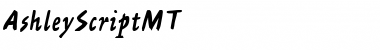 Download AshleyScriptMT Font