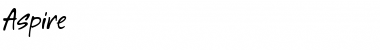 Download Aspire Font