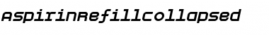 Download AspirinRefillCollapsed Font