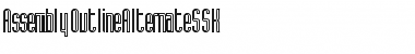 Download AssemblyOutlineAlternateSSK Font