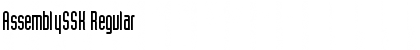 Download AssemblySSK Font
