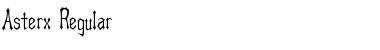 Download Asterx Font