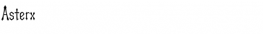 Download Asterx Font