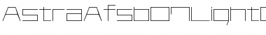Download AstraAfsb07LightO Font