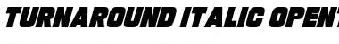 Download Turnaround Font