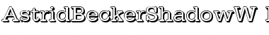 Download AstridBeckerShadowW Font