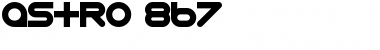 Download Astro 867 Font