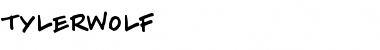 Download Tylerwolf Font Download Tylerwolf Font