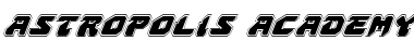 Download Astropolis Academy Italic Font
