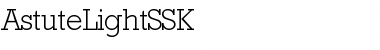 Download AstuteLightSSK Font