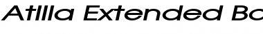 Download Atilla Extended Font