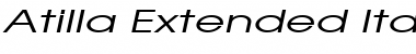 Download Atilla Extended Font