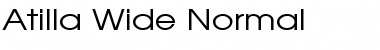 Download Atilla Wide Font