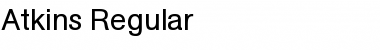Download Atkins Font
