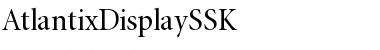 Download AtlantixDisplaySSK Font