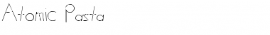 Download Atomic Pasta Font
