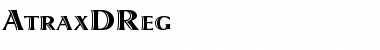 Download AtraxDReg Font Download AtraxDReg Font