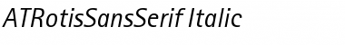 Download ATRotisSansSerif-Italic Font Download ATRotisSansSerif-Italic Font