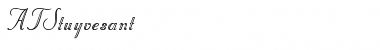 Download ATStuyvesant Font Download ATStuyvesant Font