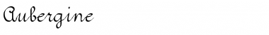 Download Aubergine Font Download Aubergine Font
