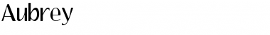 Download Aubrey Font Download Aubrey Font